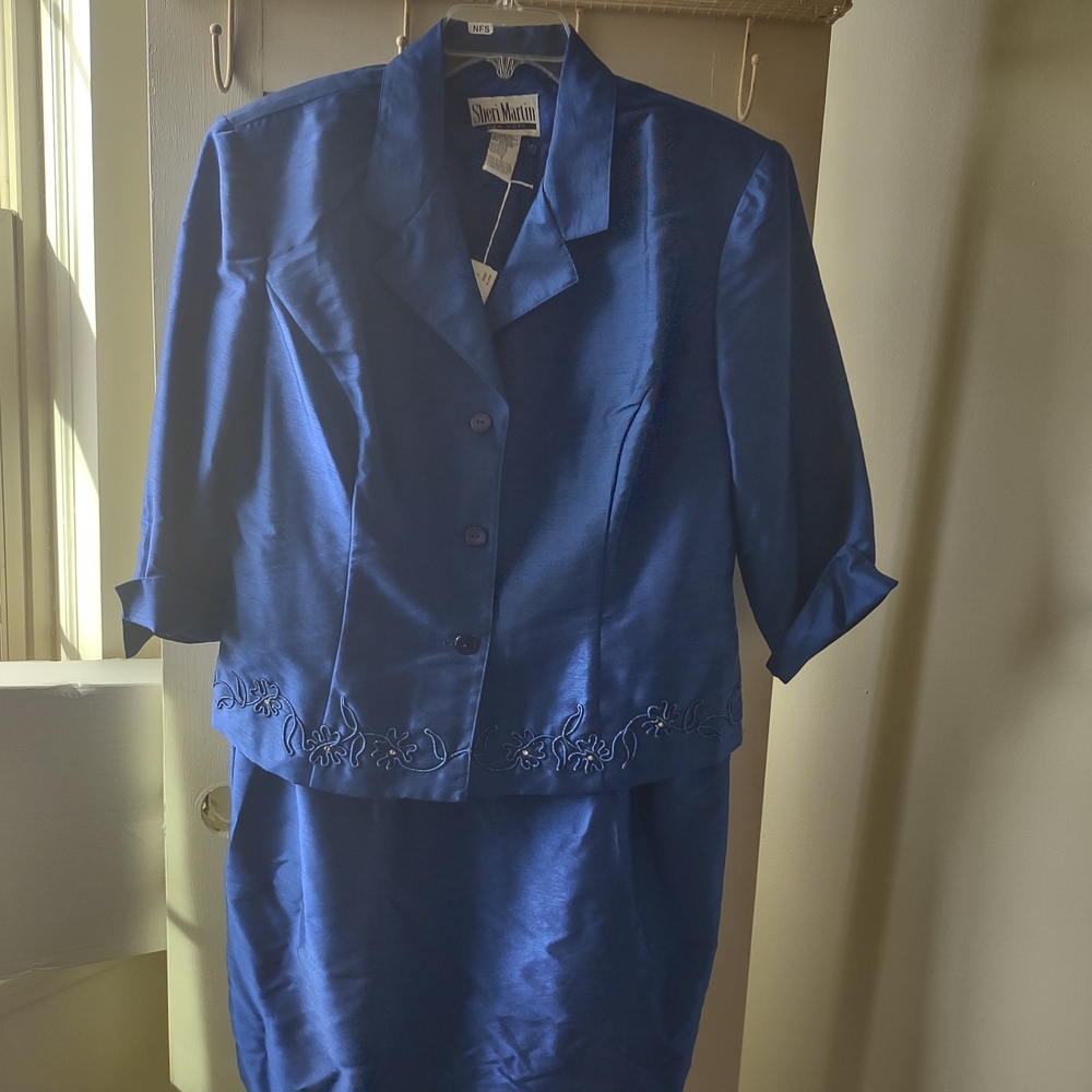 Sheri Martin Royal Blue Two-Piece Ensemble